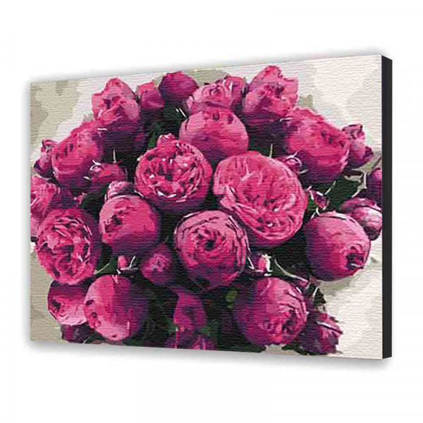 Картина за номерами ArtCraft Загадкові півонії 40x50 см (13102-AC) - Pampik - 2