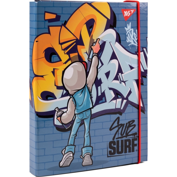 Папка Yes SubSurf В5, на резинке (491755) - Pampik