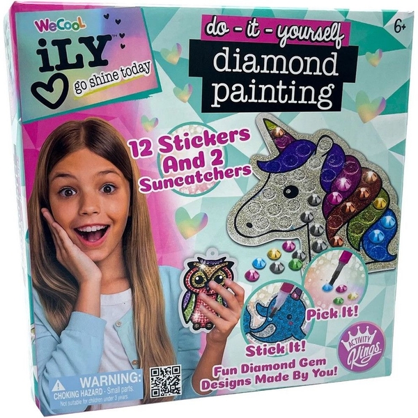 Набор для творчества WeCool iLY Алмазная мозаика (301110-1) - Pampik