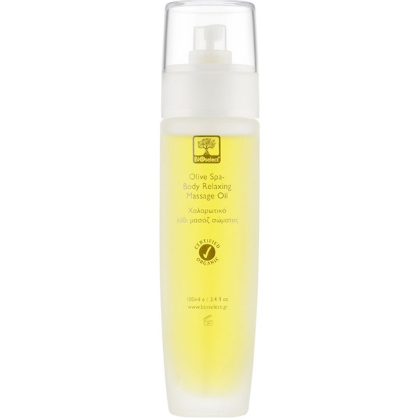 Масло для массажа тела BIOselect Olive Spa Body Relaxing Massage Oil 100 мл - Pampik