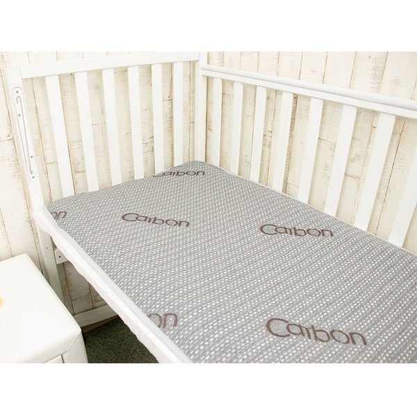 Наматрацник дитячий Руно Carbon водонепроникний 60х120 см сірий (927Carbon) - Pampik - 2