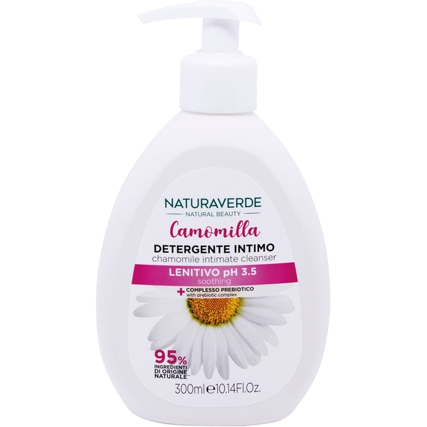 Заспокійливий засіб для інтимної гігієни Naturaverde з ромашкою 300 мл - Pampik