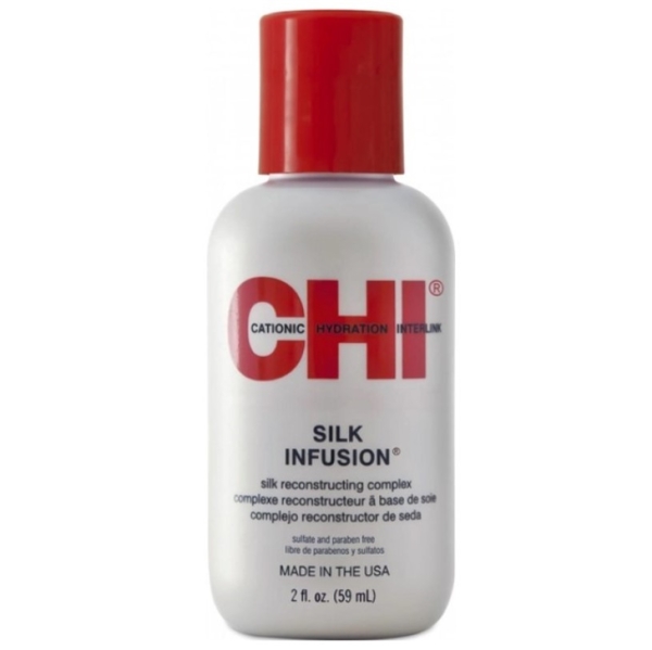 Відновлюючий комплекс для волосся з шовком CHI Silk Infusion, 59 мл - Pampik