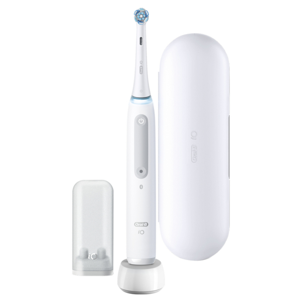 Електрична зубна щітка Oral-B iO Series 4, біла - Pampik - 3