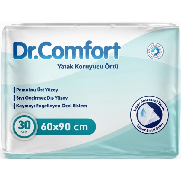 Пелюшки поглинальні Dr. Comfort, 60х90 см, 30 шт. - Pampik