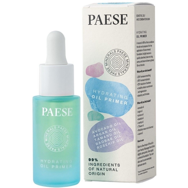 Олія косметична Paese Minerals Hydrating oil primer, 15 мл (5902627621536) - Pampik