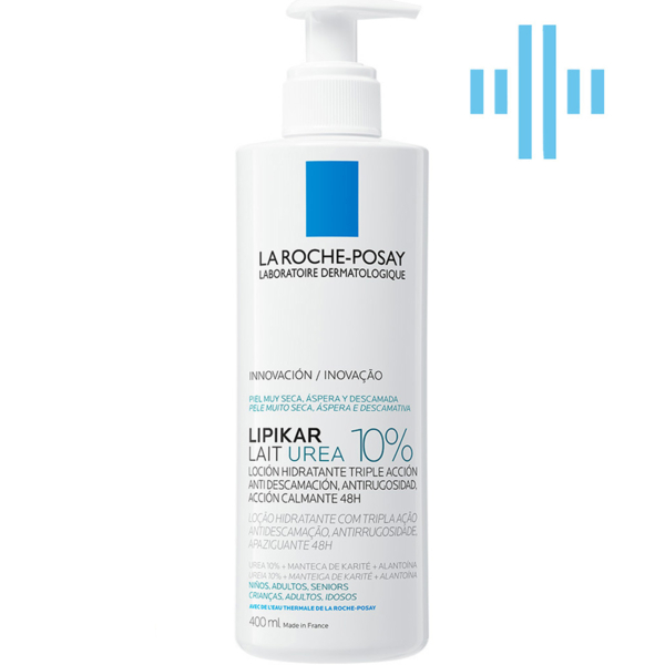 Молочко для тела La Roche Posay Lipikar Lait Urea 10% увлажняющее 400 мл - Pampik