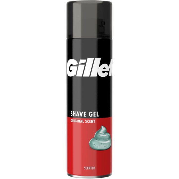 Гель для гоління Gillette Classic Original Scent, 200 мл - Pampik