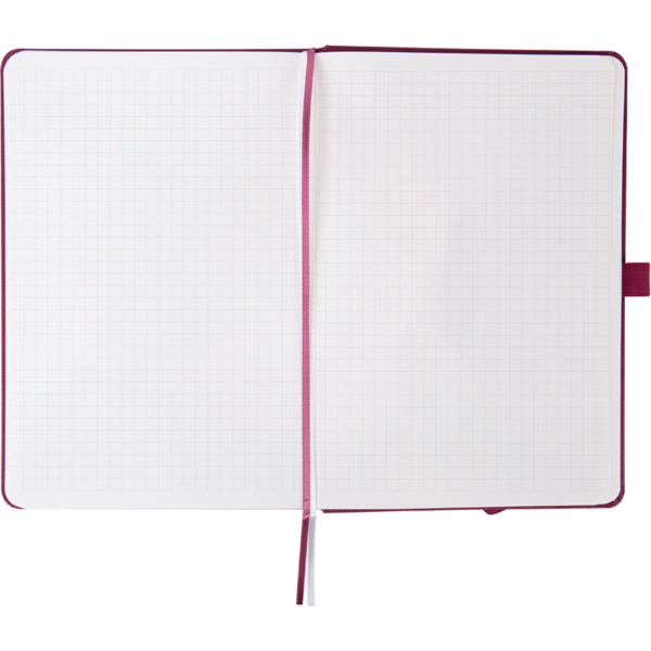 Книга записная Axent Partner Prime, A5, в клеточку, 96 листов, винная (8305-46-A) - Pampik - 3