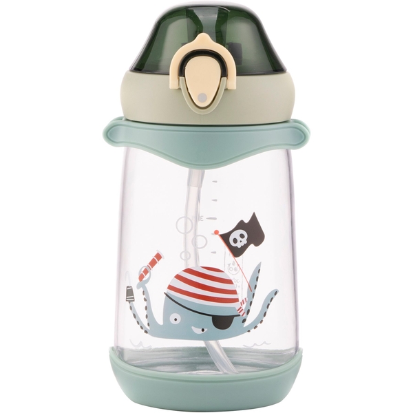 Пляшка для води Ardesto Octopus, дитяча, 500 мл, зелена (AR2250PO) - Pampik