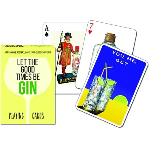 Гральні карти Piatnik Джин, одна колода, 55 карт (PT-168215) - Pampik