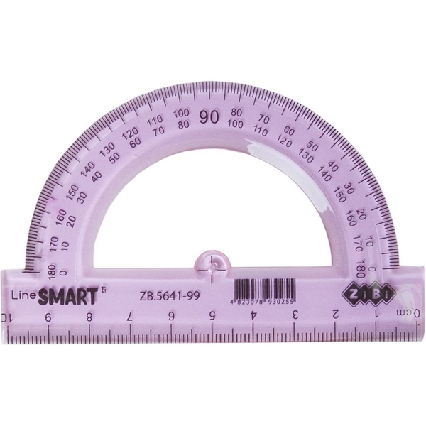 Транспортир ZiBi Kids Line 100 мм (ZB.5641-99) - Pampik