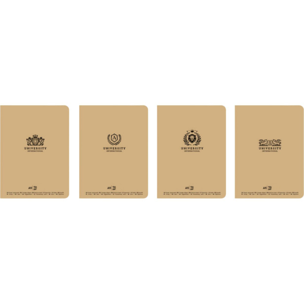 Зошит загальний Student International University U, А5, в лінію, 80 аркушів (A5-080-5210L) - Pampik - 2