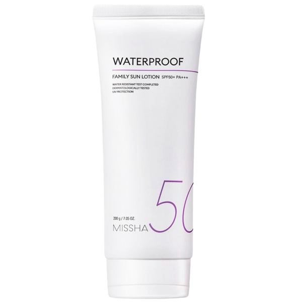 Сонцезахисний лосьйон MISSHA All Around Safe Block Waterproof, водостійкий, SPF50, 200 г (8809643523516) - Pampik