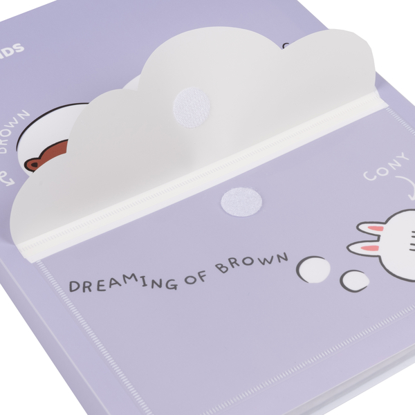 Папка Yes Line Friends, A4, с 20 файлами (492102) - Pampik - 2