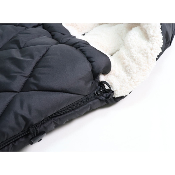 Теплый конверт Kaiser XL Too, из флиса, черный с кремовым (65763251) - Pampik - 4