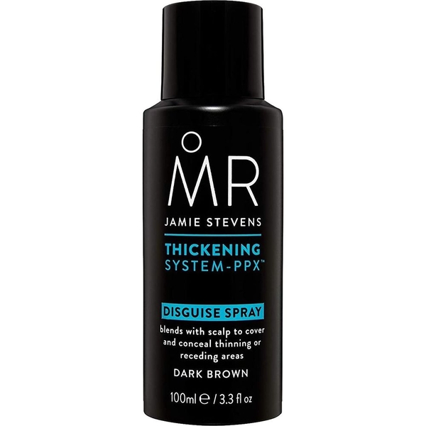 Маскирующий спрей для волос Mr Jamie Stevens Disguise Spray, темно-коричневый, 100 мл - Pampik