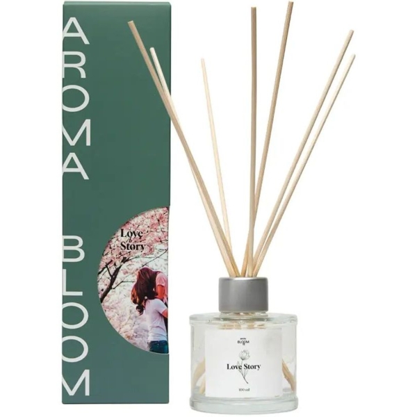 Аромадифузор для дому Aroma Bloom Love Story, 100 мл - Pampik