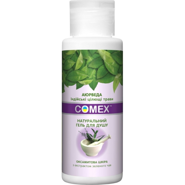 Натуральний гель для душу Comex Оксамитова шкіра, 75 мл - Pampik