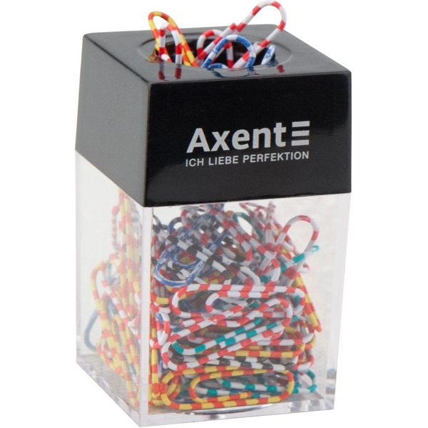 Бокс для скріпок Axent з магнітом 4.2x4.2x6.9 (4120-A) - Pampik