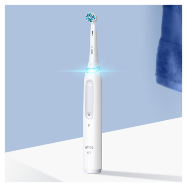 Електрична зубна щітка Oral-B iO Series 4, біла - Pampik - 7