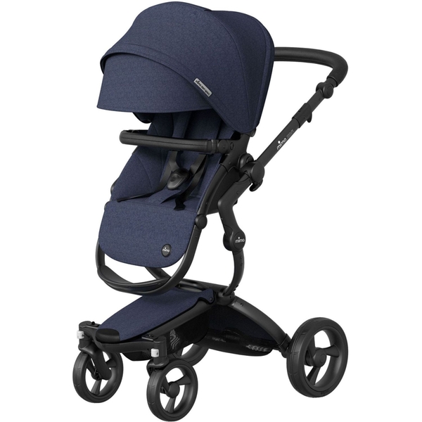 Прогулянкова коляска Mima Xari Sport Black/Denim, синя (71012) - Pampik - 2