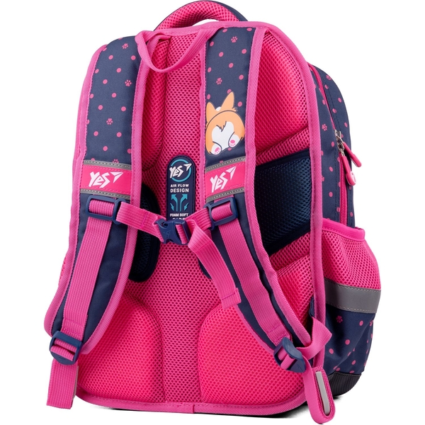 Рюкзак Yes S-72 Puppy, розовый с синим (559033) - Pampik - 4