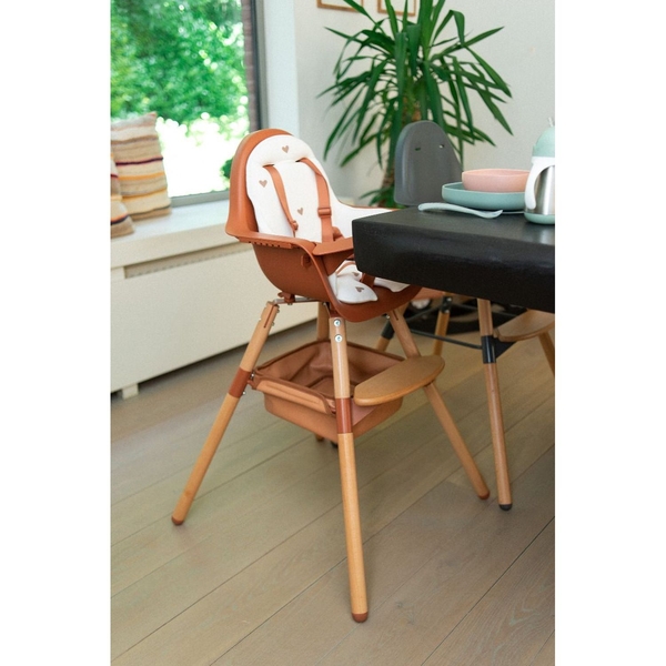 Подушка к стулу для кормления Childhome Evolu, бежевый (CHEVOSCJOH) - Pampik - 8