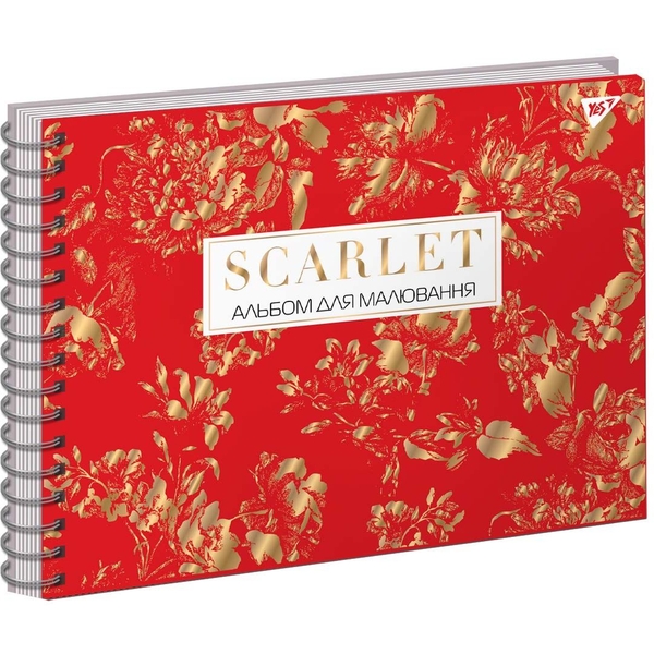 Альбом для малювання Yes Flowers, А4, 30 аркушів (130537) - Pampik