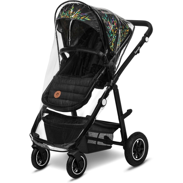 Коляска 3 в 1 Lionelo Amber Dreamin, чорна - Pampik - 8