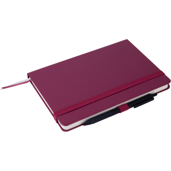 Книга записная Axent Partner Prime, A5, в клеточку, 96 листов, винная (8305-46-A) - Pampik - 4