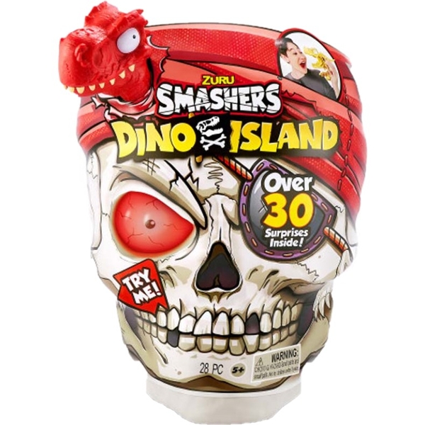 Набір Zuru Smashers Monster Wheels Dino Island Shark Діно Айленд Акула (7488B) - Pampik