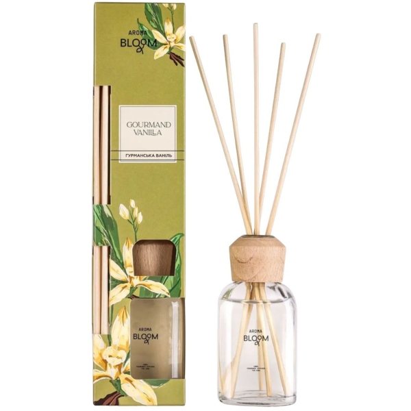 Аромадифузор Aroma Bloom Gourmand-Vanilla, 100 мл - Pampik