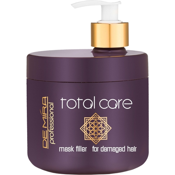 Маска-філер DeMira Professional Tech Total Care для пошкодженого волосся, 500 мл - Pampik