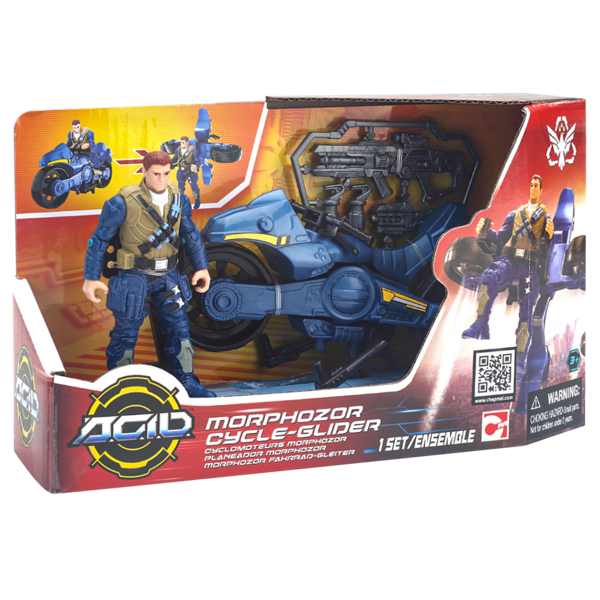 Игровой набор A.C.I.D. Morphozor Cycle-Glider (535001) - Pampik - 3