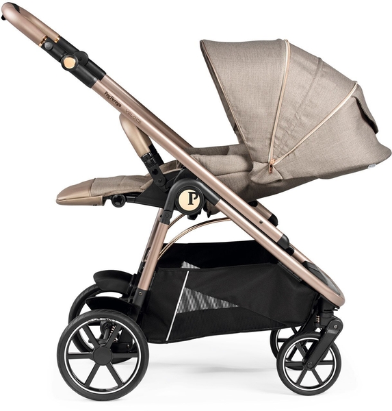 Універсальна коляска Peg-Perego Veloce Mon Amour SLK 3 в 1, бежева (PACK-VEL31SLK00001) - Pampik - 4