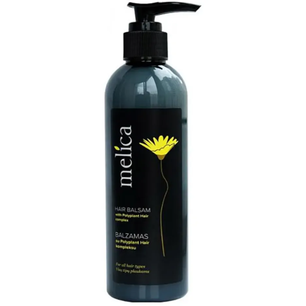Бальзам-кондиціонер Melica Organic Збір екстрактів 12 трав для жирного волосся, 250 мл - Pampik