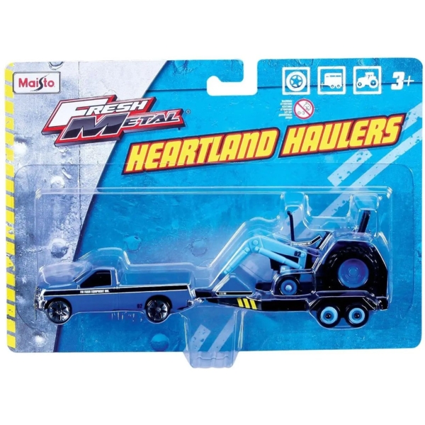 Уцінка. Набір ігровий Maisto машинка з причіпом в ассортименті (12328) - Pampik