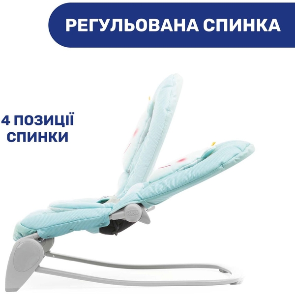 Крісло-гойдалка Chicco Balloon Бірюзове (79652.60) - Pampik - 3