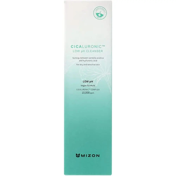 Очищувальна пінка для вмивання Mizon Cicaluronic Low pH Cleanser з низьким pH для сухої і чутливої шкіри 120 мл - Pampik - 3