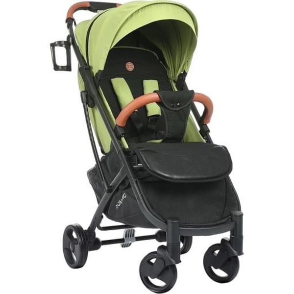 Коляска El Camino M 3910 v.2 Olive Green, зелена (25380) - Pampik