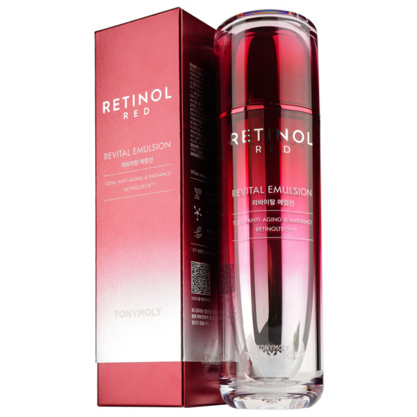 Эмульсия для лица Tony Moly Red Retinol Revital Emulsion, с ретинолом, 120 мл - Pampik
