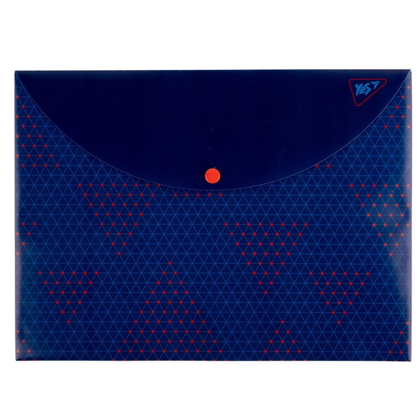 Папка-конверт Yes Alliance, A4, с кнопкой (491633) - Pampik