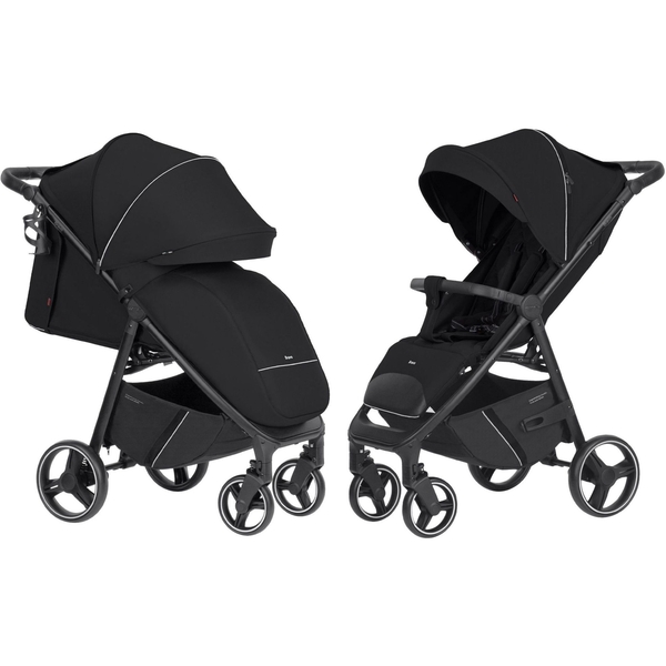Прогулянкова коляска Carrello Bravo 2024 CRL-8512 pure black (26179) - Pampik - 3