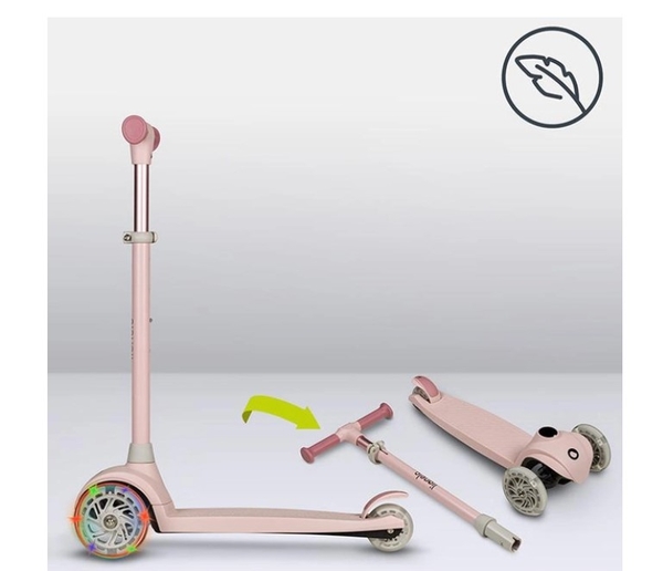 Дитячий самокат Lionelo Jessy Pink/Rose, рожевий - Pampik - 7