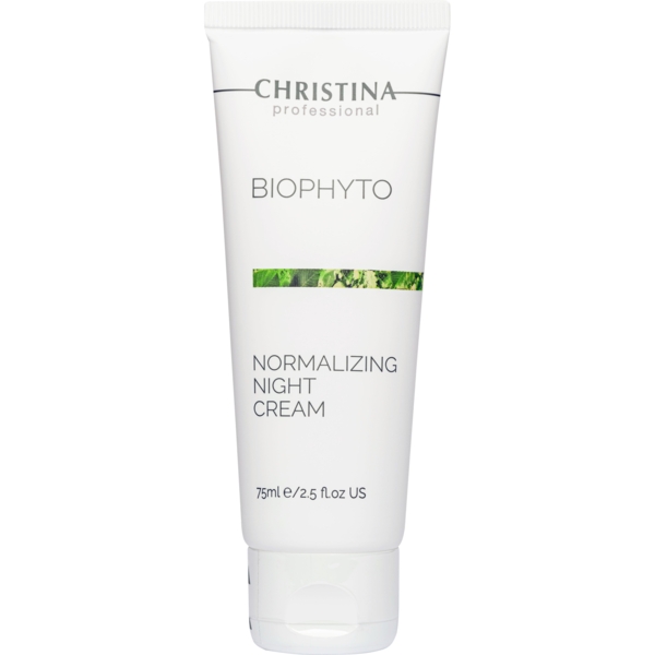Крем для обличчя нічний Christina BioPhyto Normalizing Night Cream 75 мл - Pampik