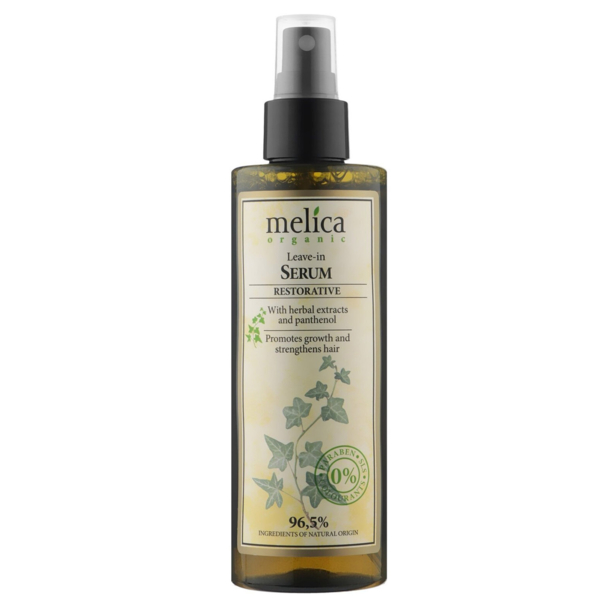 Сироватка для волосся Melica Organic Leave-in Serum Restorative, 200 мл - Pampik