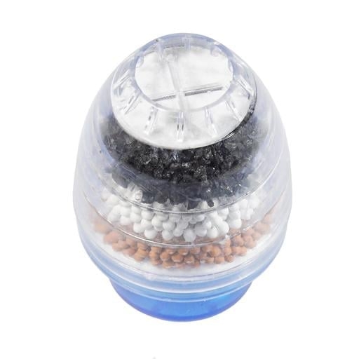 П'ятишаровий вугільний фільтр води для крана Supretto, блакитний (7150-0001) - Pampik - 4