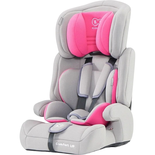 Автокрісло Kinderkraft Comfort Up Pink сіре з рожевим (00-00158113) - Pampik