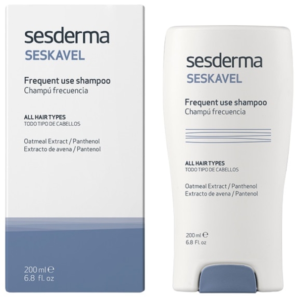 Шампунь для частого использования Sesderma Seskavel Frequent use, 200 мл - Pampik